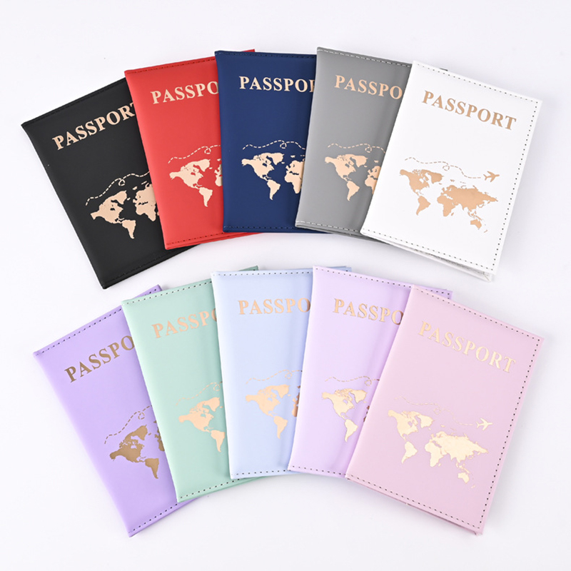 Passport Holder Rfid - Moda passaporte capa protetora padrão mundial