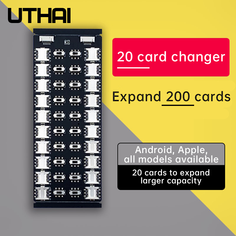Sim Card Holder Case - Dispositivo Multi-cartão Externo para Troca de