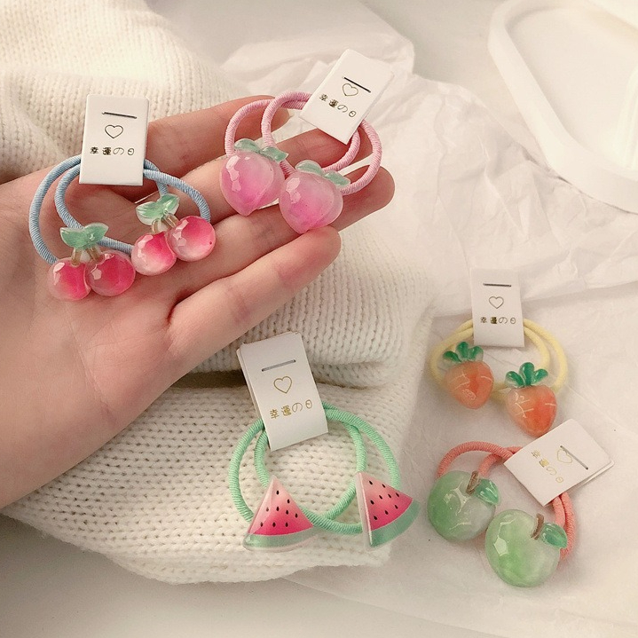 Travel Accessories Teens - Laços de cabelo de cenoura infantil,