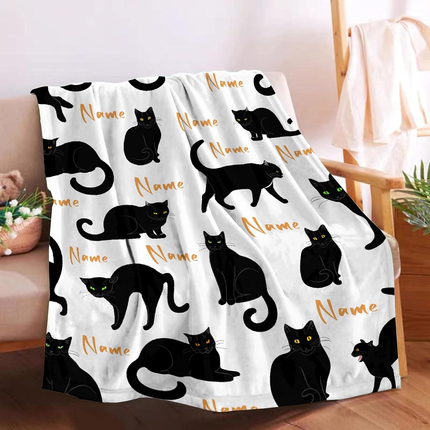 Travel Accessories Gift Ideas - Cobertor de Sofá com Estampa de