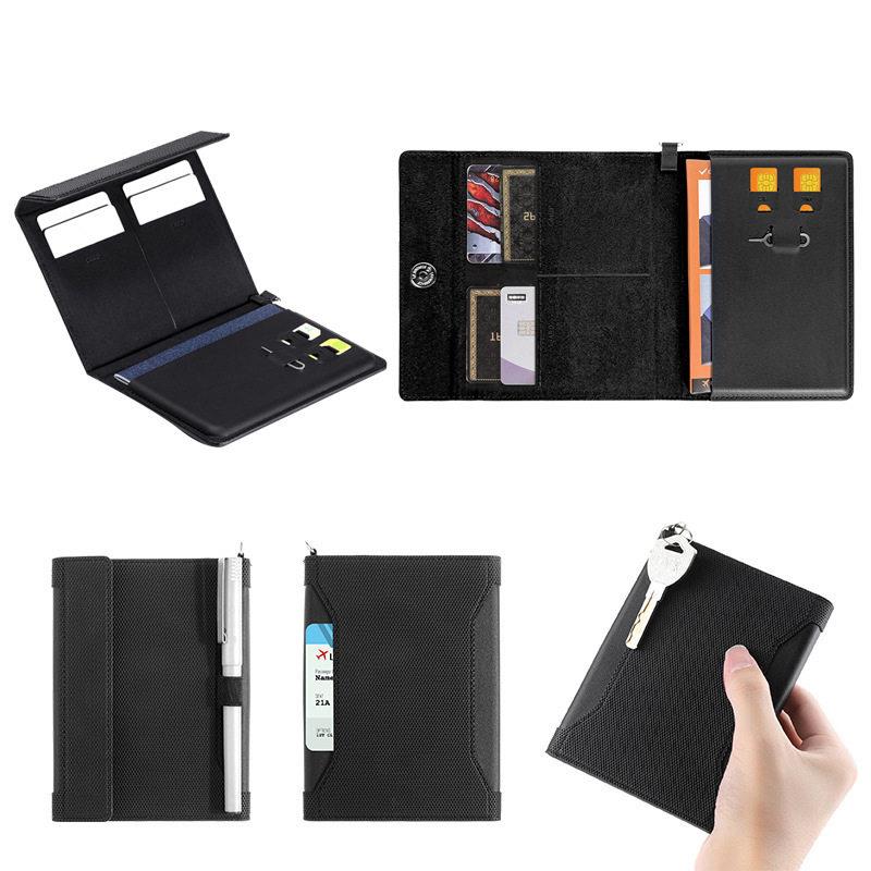 Passport Holder Rfid - Carteira Antifurto RFID para Passaporte, Porta-Tickets
