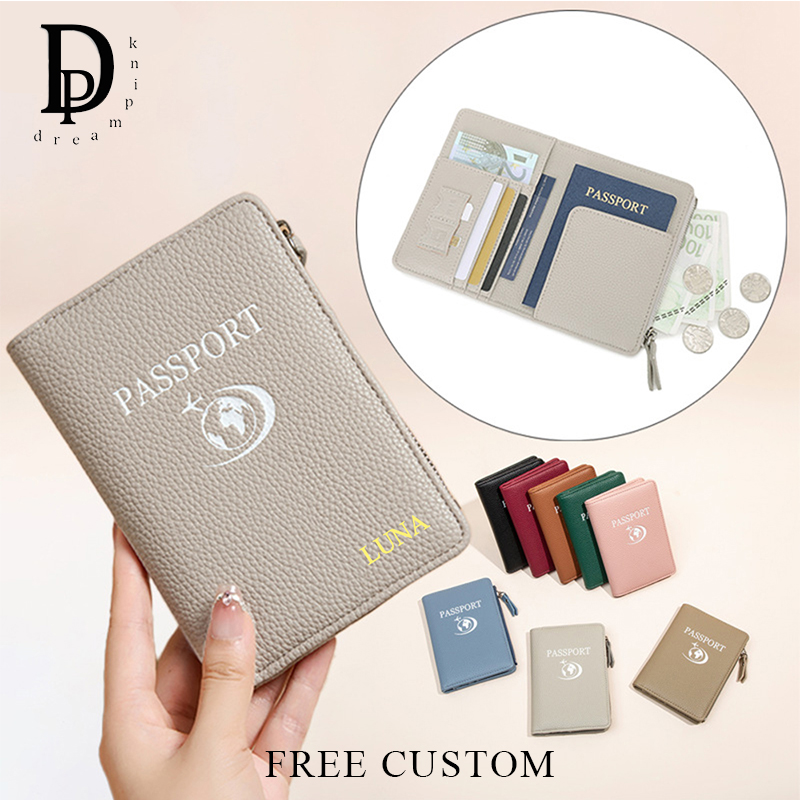 Passport Holder Rfid - Porta-Passaporte Personalizado para Mulheres com RFID