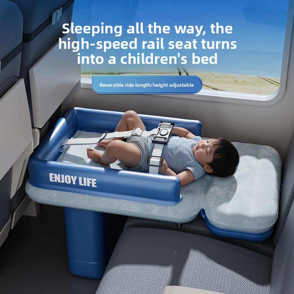 Car Seat Travel Bag - Cama de avião inflável para crianças