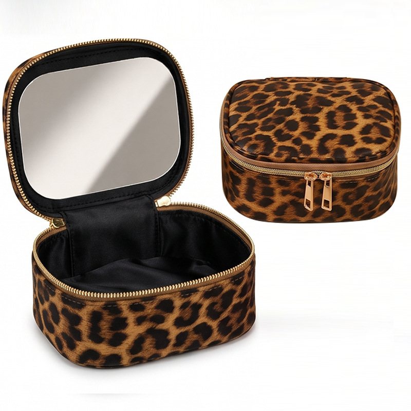 Travel Accessories Toiletries - Nova Necessaire Portátil 2026 com Espelho,