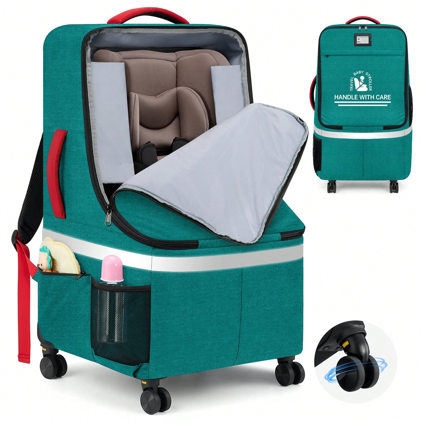 Car Seat Travel Bag - Bolsa de Viagem Acolchoada para Cadeira
