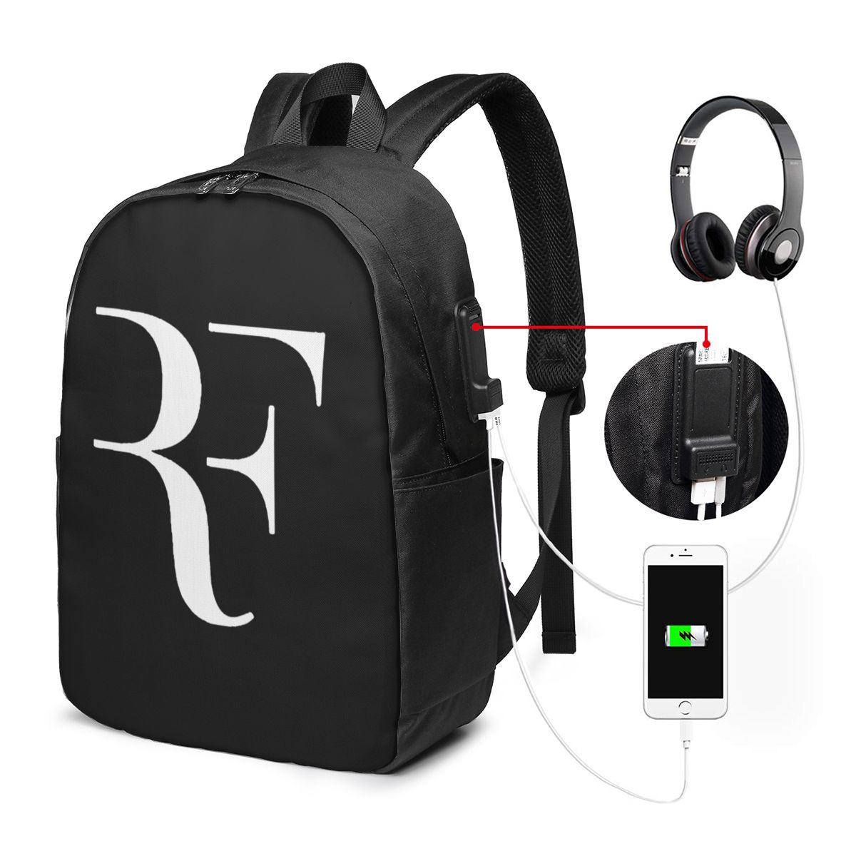 Travel Accessories Men - Mochila Roger Federer para viagem, bolsa