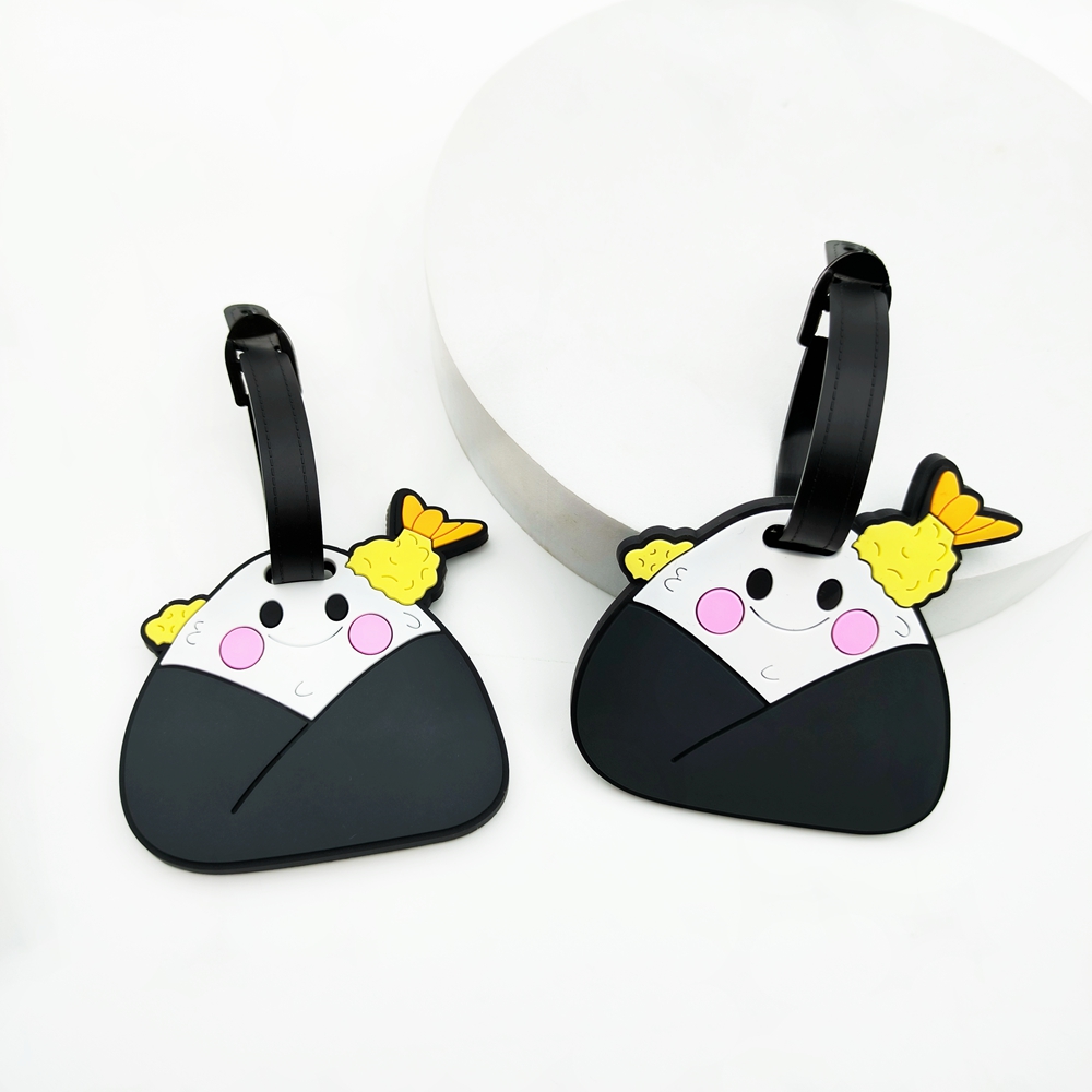 Travel Accessories List - Cute Zongzi-Tag Bagagem Food, Tag Hanging,