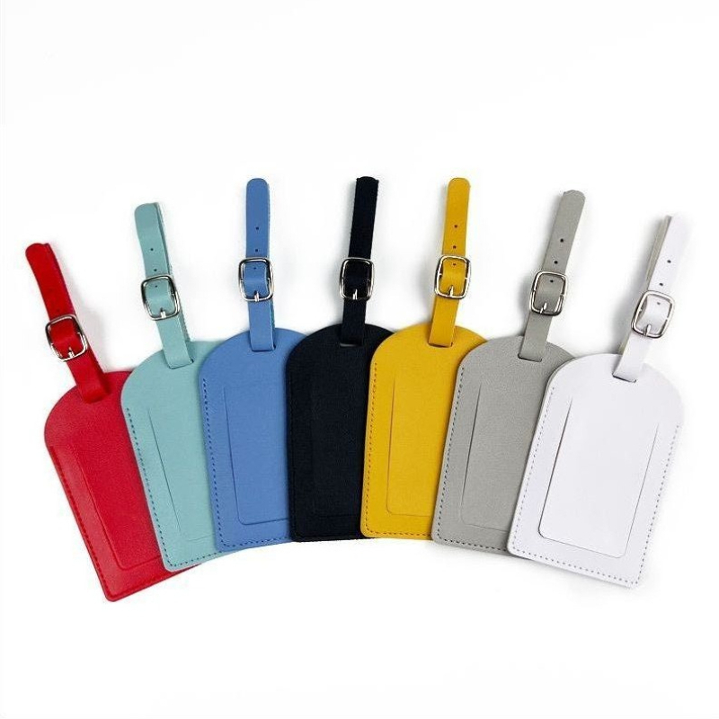 Etiquetas de Bagagem em Couro  - Travel Accessories List avaliação e preço