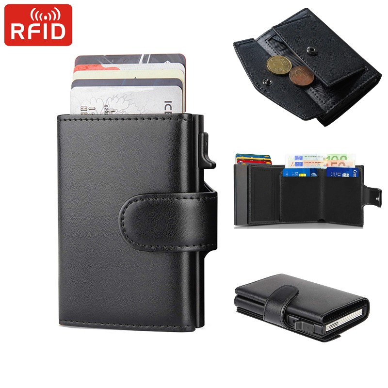 Porta-cartões de visita de met - Passport Holder Rfid avaliação e preço