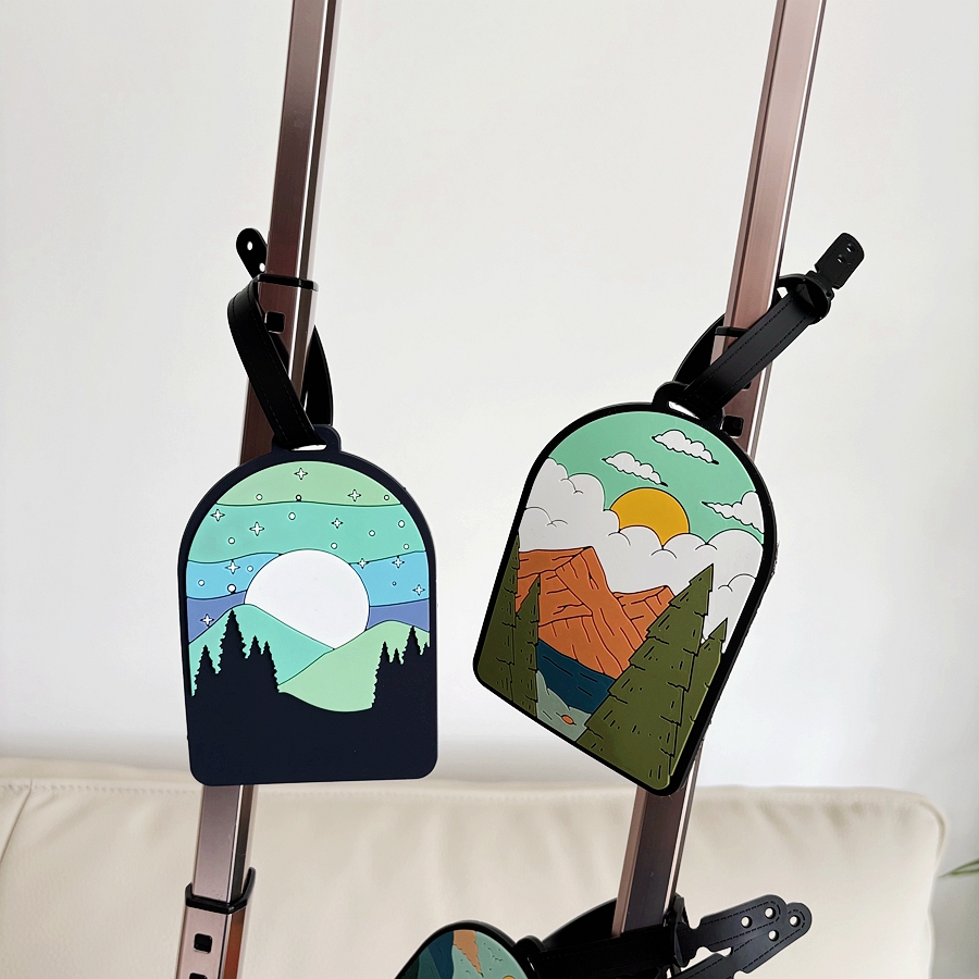 1/3/6 peças etiquetas de bagag - Travel Accessories List avaliação e preço