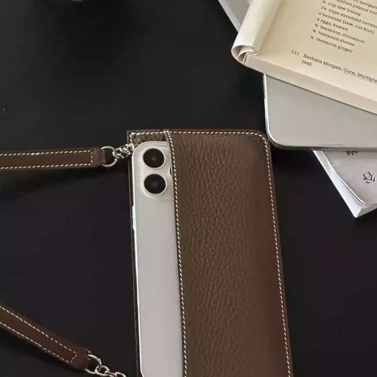 Novo saco crossbody do telefon - Passport Holder Rfid avaliação e preço