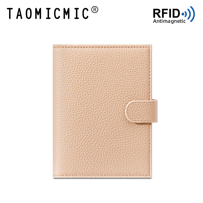 Porta-passaporte de couro femi - Passport Holder Rfid avaliação e preço
