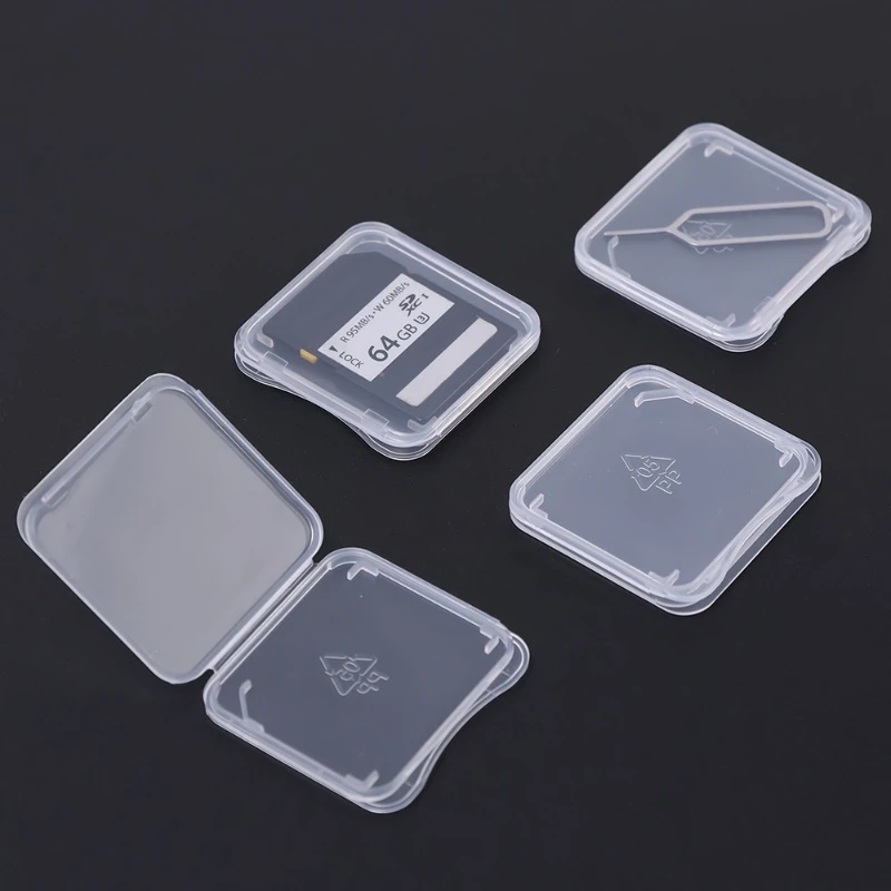 20/10/5/1 pçs transparente tf/ - Sim Card Holder Case avaliação e preço