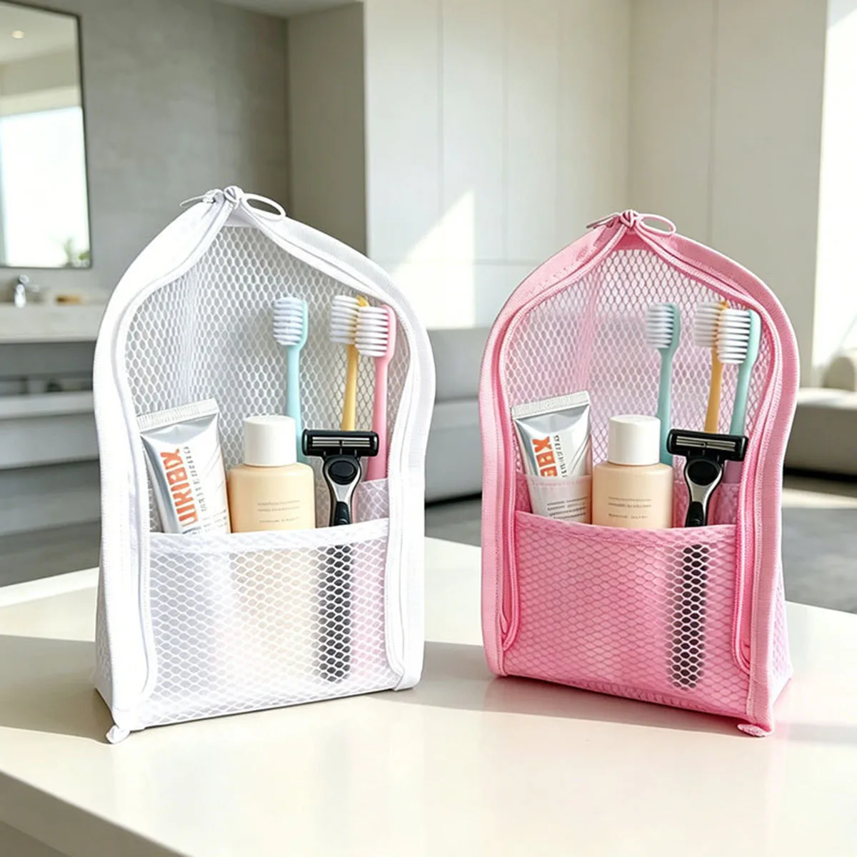 Necessaire de viagem em tela r - Travel Accessories Toiletries avaliação e preço