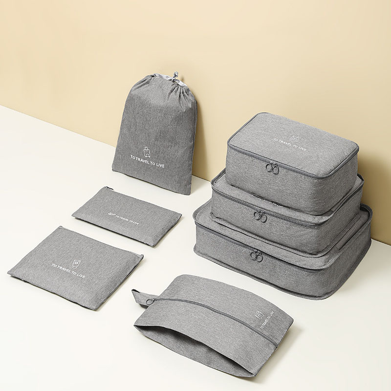Conjunto de 7 cubos organizado - Travel Accessories Pouch For Women avaliação e preço