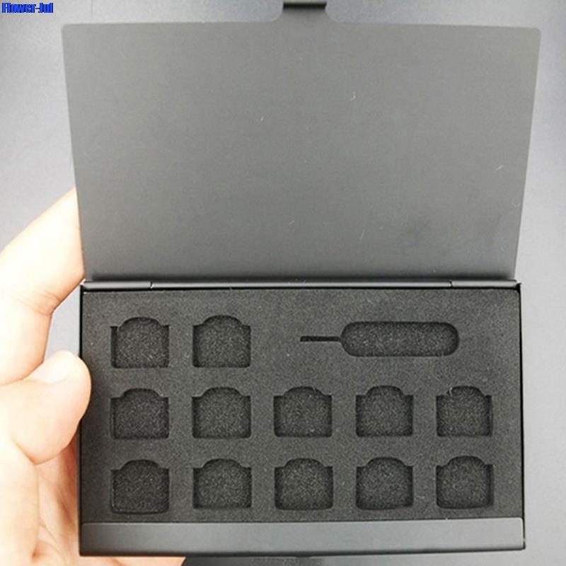 12 slots- nano + 1 slot-card-p - Sim Card Holder Case avaliação e preço
