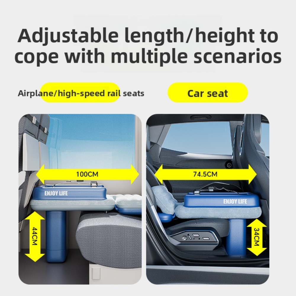 Cama de avião inflável para cr - Car Seat Travel Bag avaliação e preço