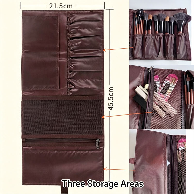 Bolsa de Maquiagem em Couro PU - Travel Accessories Toiletries avaliação e preço
