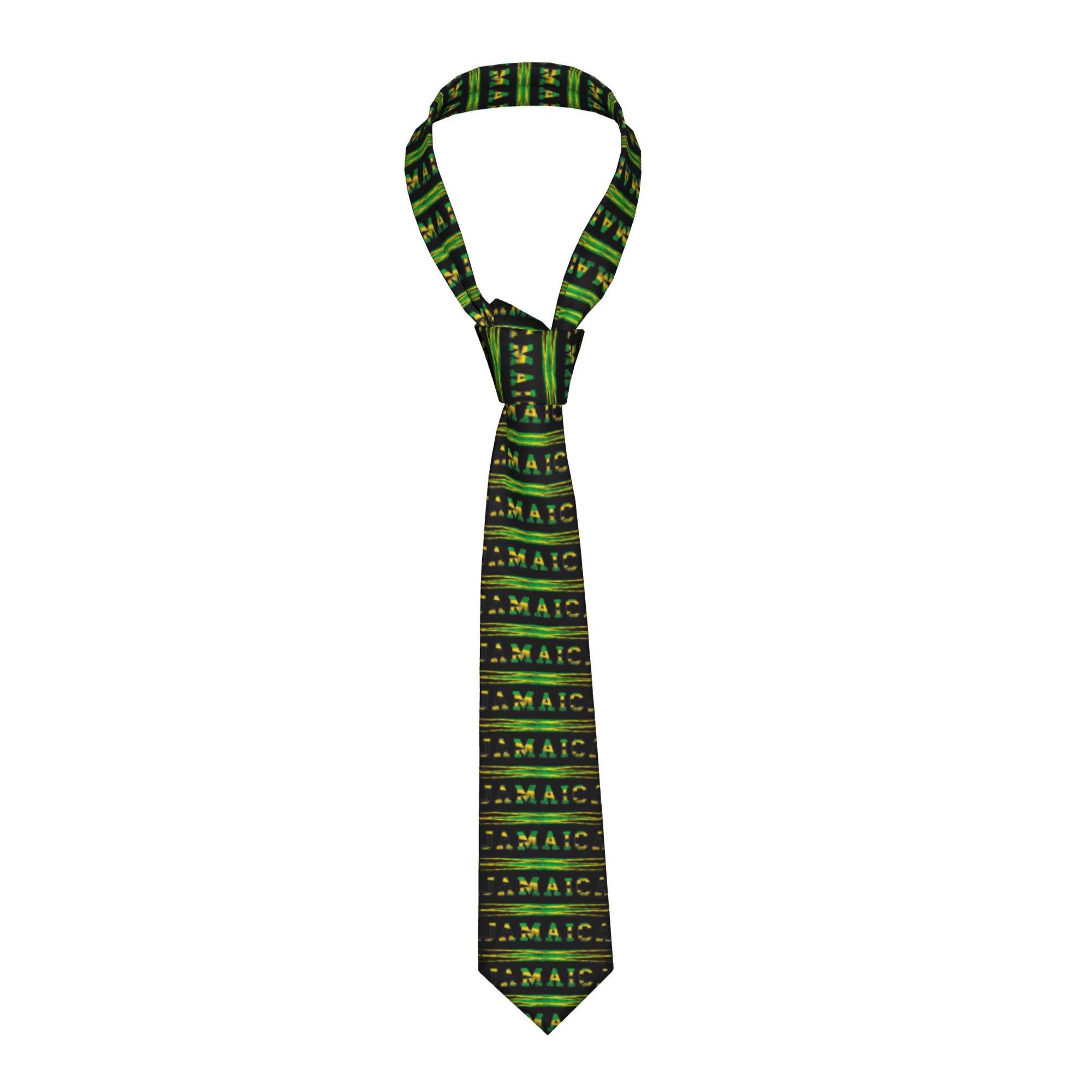 Gravata Masculina com Bandeira - Travel Accessories For Jamaica avaliação e preço