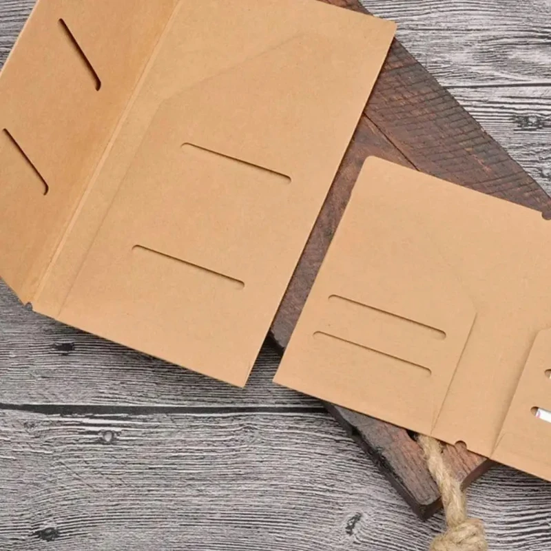 Porta-arquivos de papel kraft  - Travel Journal Accessories avaliação e preço