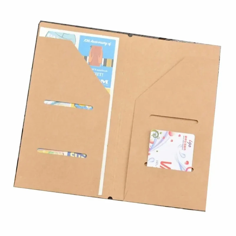 Porta-arquivos de papel kraft  - Travel Journal Accessories avaliação e preço