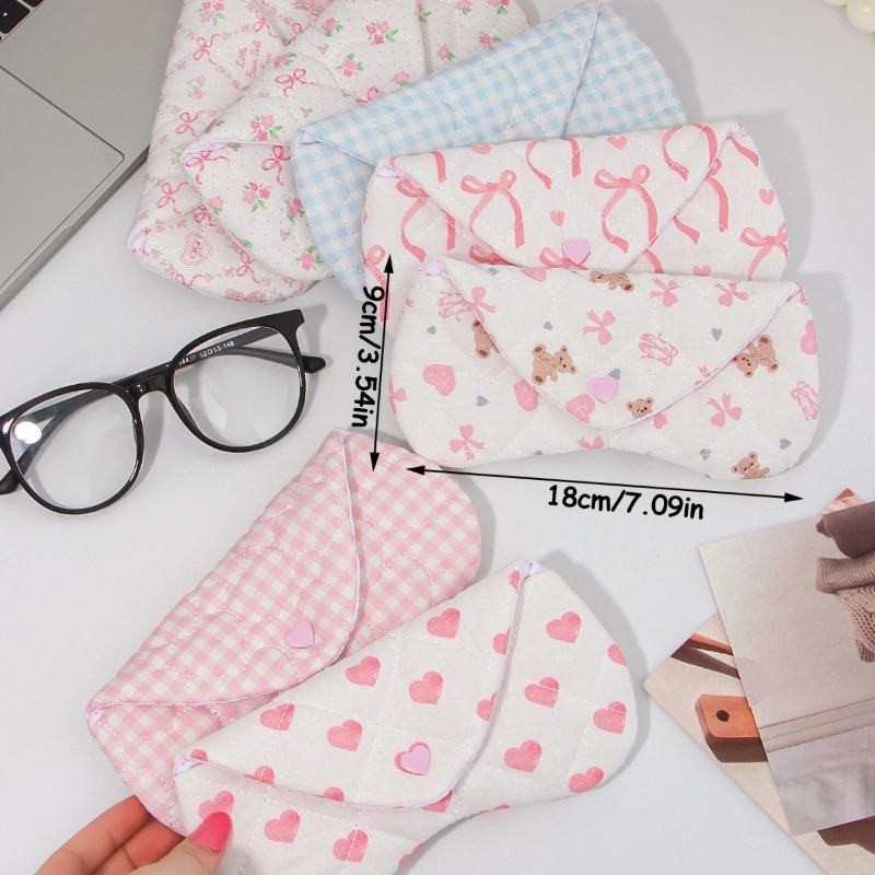 Estojo de Óculos em Tecido Xad - Travel Accessories Pouch For Women avaliação e preço