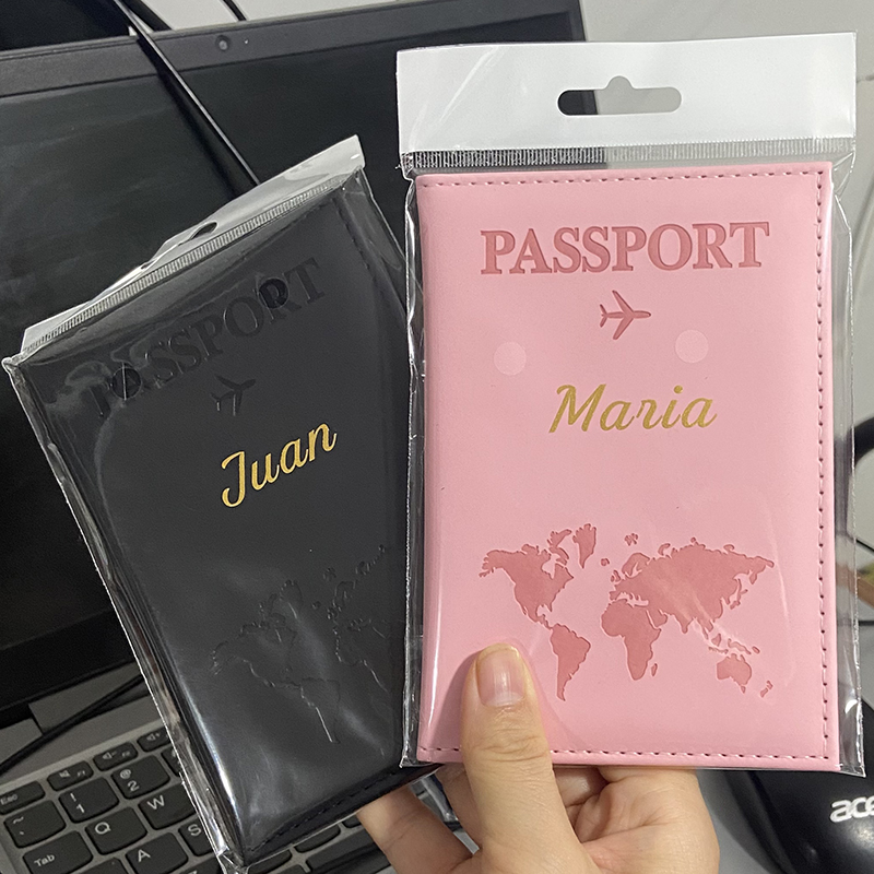 Nome personalizado da cor dour - Passport Holder Rfid avaliação e preço