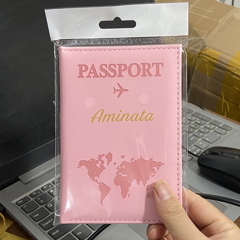 Nome personalizado da cor dour - Passport Holder Rfid avaliação e preço