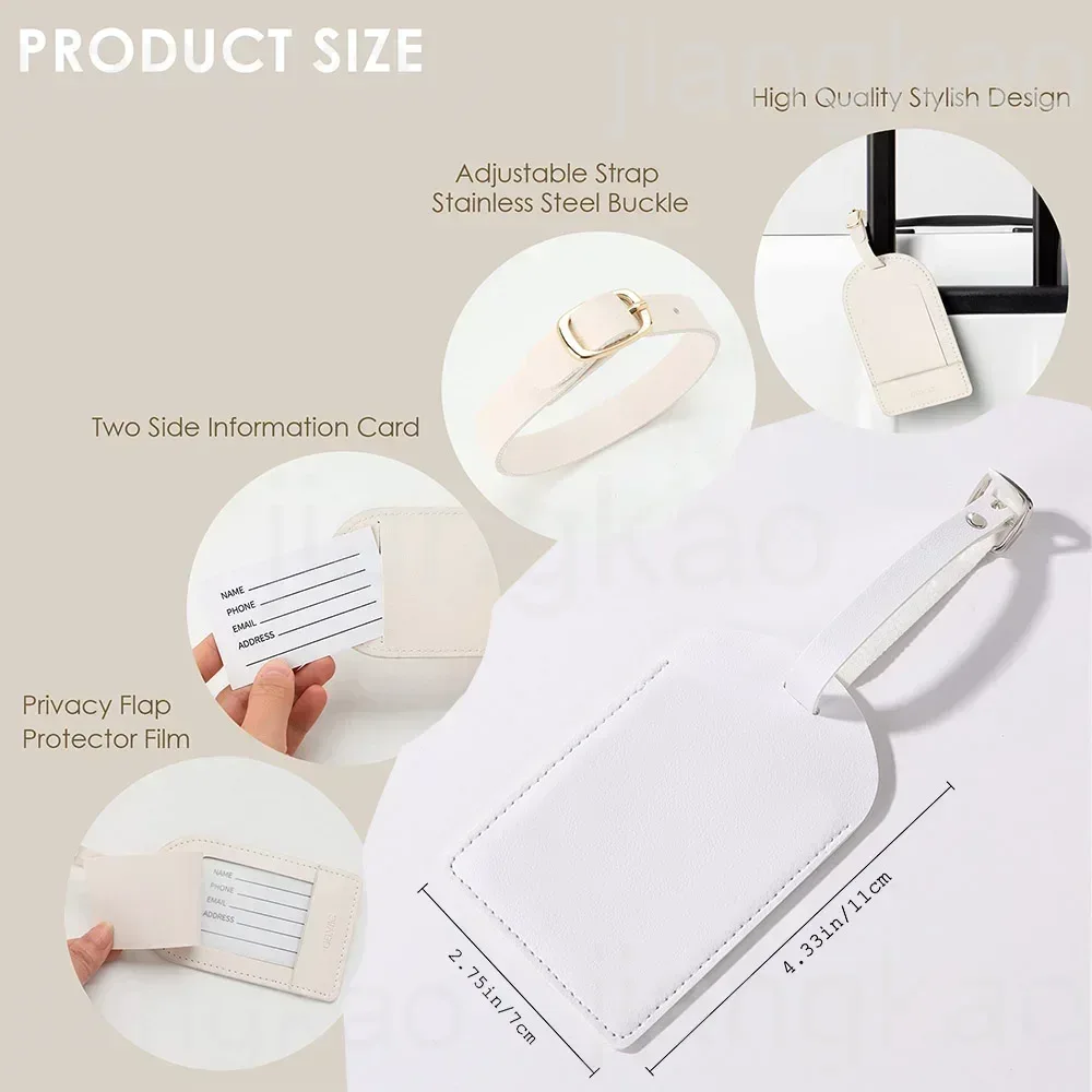 Etiqueta de bagagem pu persona - Travel Accessories List avaliação e preço