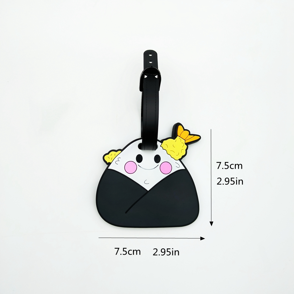 Cute Zongzi-Tag Bagagem Food,  - Travel Accessories List avaliação e preço