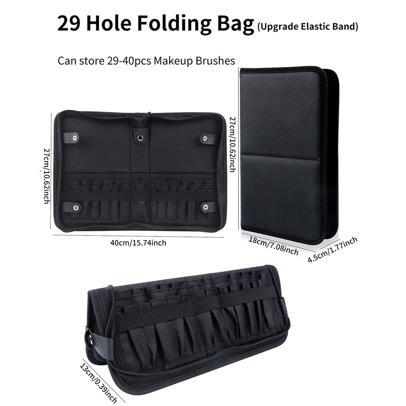 Bolsa dobrável para pincéis de - Travel Accessories Toiletries avaliação e preço