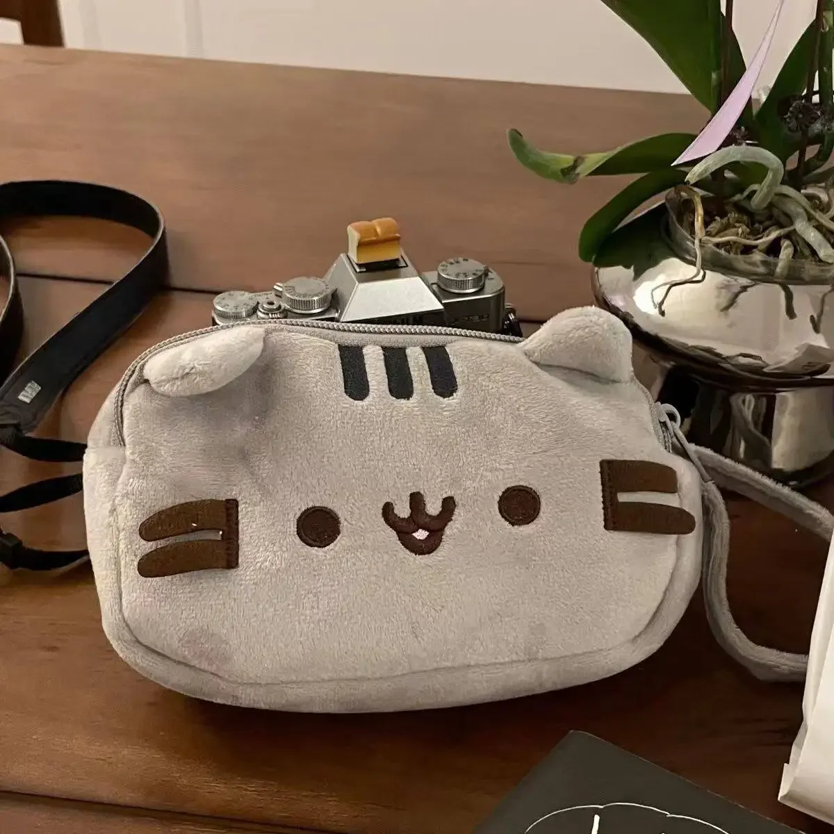 Estojo de Lápis Pusheen Fofo,  - Travel Accessories Logo avaliação e preço