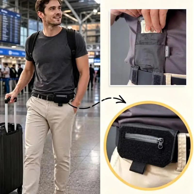 Carteira de Cintura Portátil,  - Passport Holder Rfid avaliação e preço