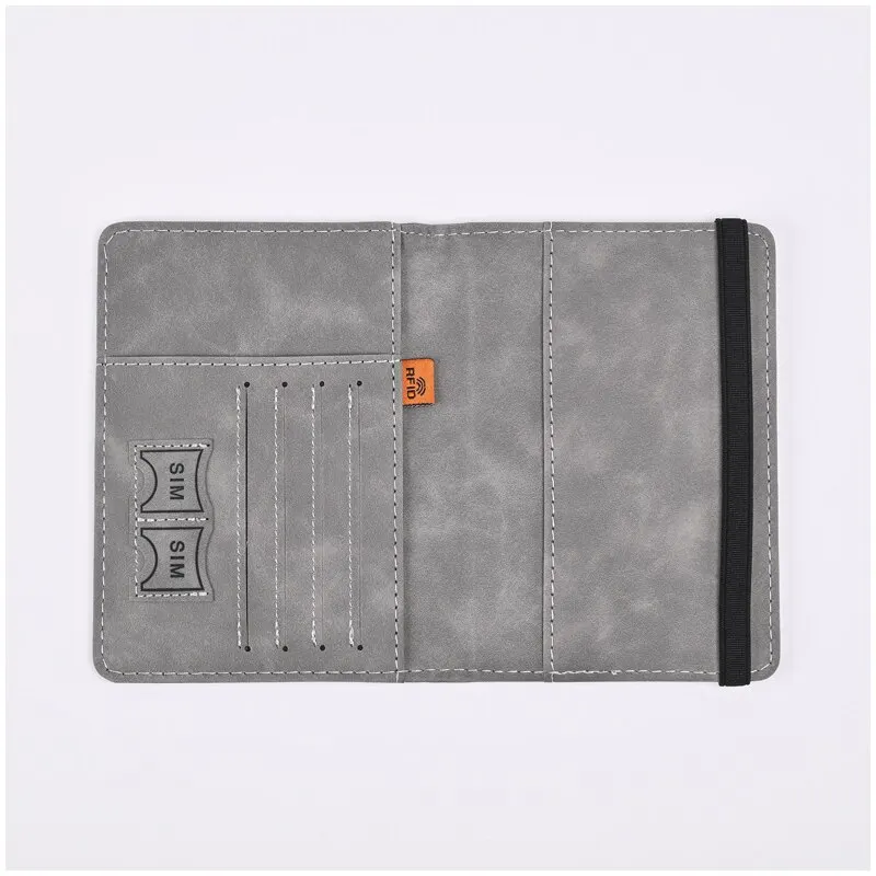 PU Leather Hand Carry Carteira - Passport Holder Rfid avaliação e preço